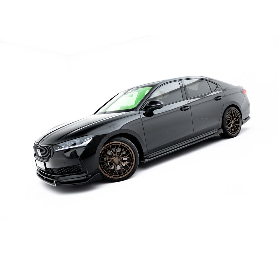 Maxton Design Side Skirts Diffusers V.2 Skoda Superb Sportline Mk4