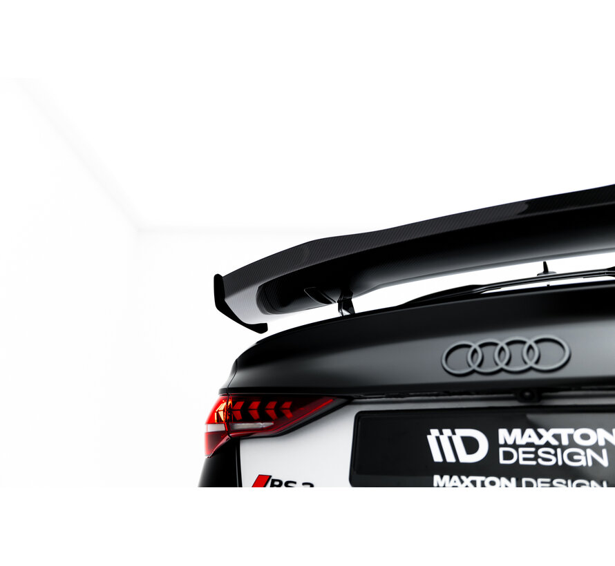 Maxton Design Carbon Spoiler Audi A3 / A3 S-Line / S3 / RS3 Sedan 8Y / 8Y Facelift
