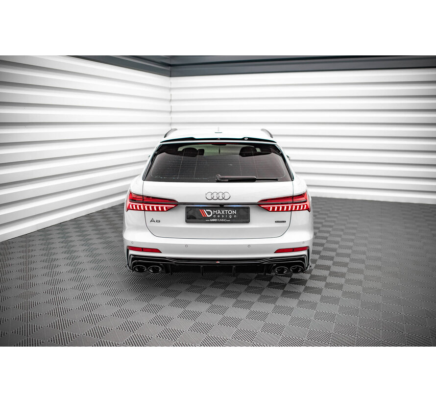 Maxton Design SPOILER CAP Audi A6 S-Line / S6  C8 Avant