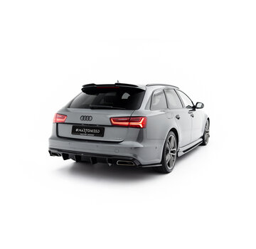 Maxton Design Maxton Design Spoiler Cap Audi A6 S-Line / S6 Avant C7 / C7 Facelift