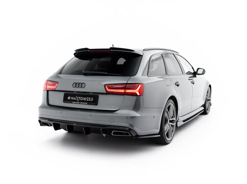 Maxton Design Maxton Design Spoiler Cap Audi A6 S-Line / S6 Avant C7 / C7 Facelift