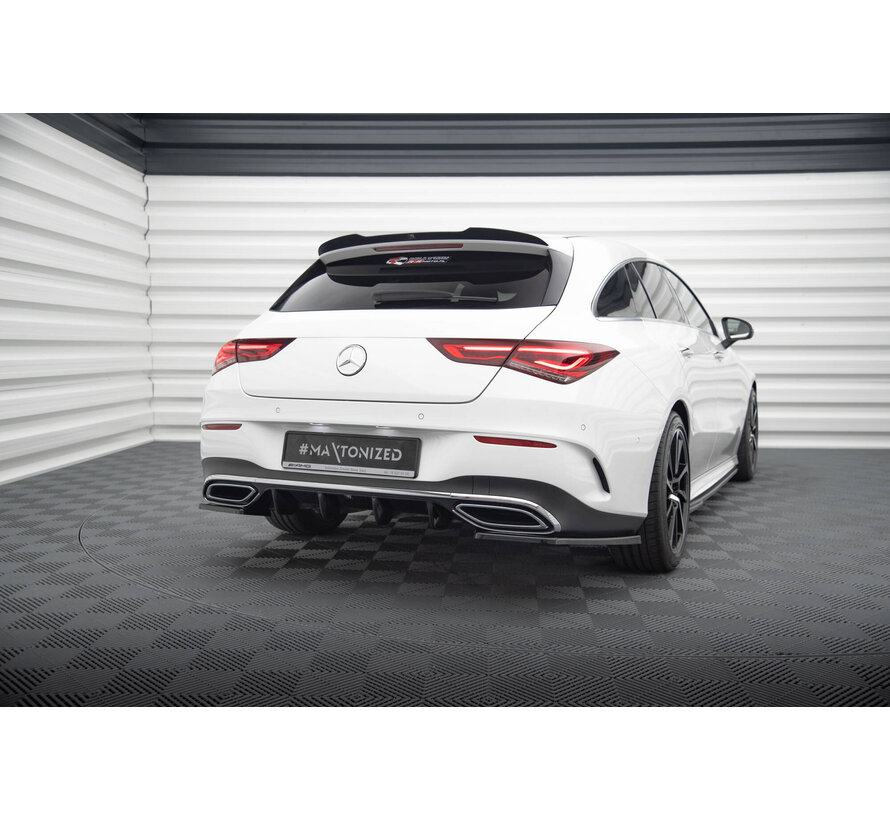 Maxton Design SPOILER CAP Mercedes-Benz CLA Shooting Brake AMG-Line (X118)