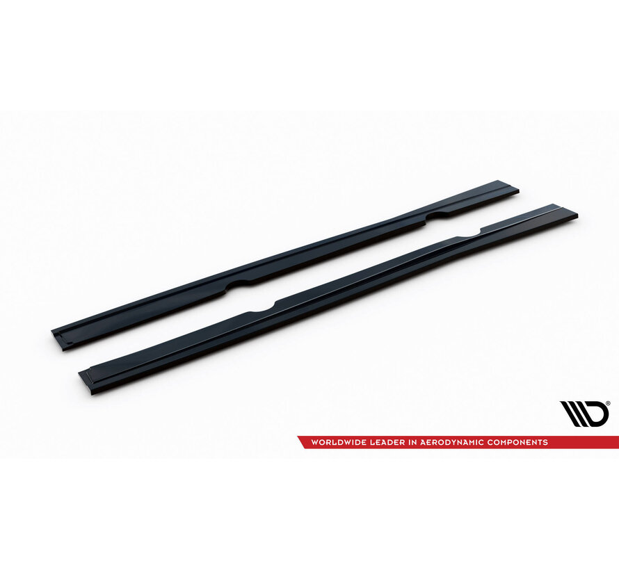 Maxton Design SIDE SKIRTS DIFFUSERS FORD FIESTA MK7 PREFACE ST