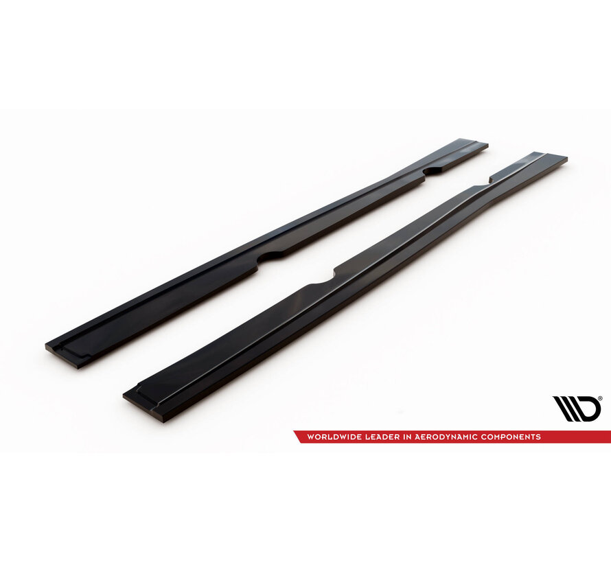 Maxton Design SIDE SKIRTS DIFFUSERS FORD FIESTA MK7 PREFACE ST