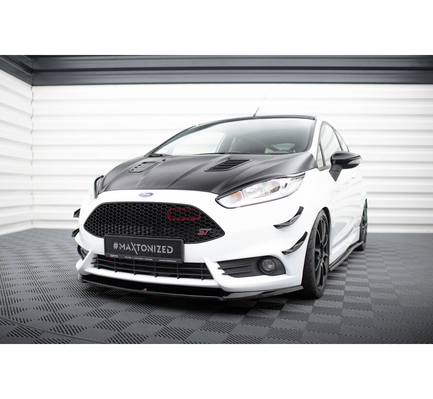 Maxton Design koplampspoilers V.1 FORD FIESTA MK7 ST FACELIFT