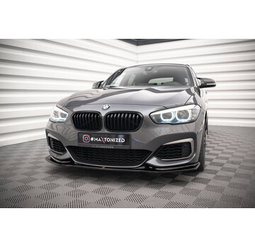 Maxton Design Maxton Design FRONT SPLITTER V.3 passend voor BMW 1 F20/F21 M-POWER