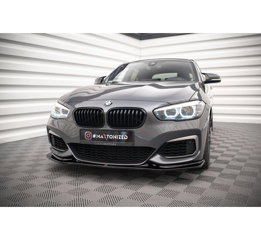Maxton Design FRONT SPLITTER V.3 passend voor BMW 1 F20/F21 M-POWER