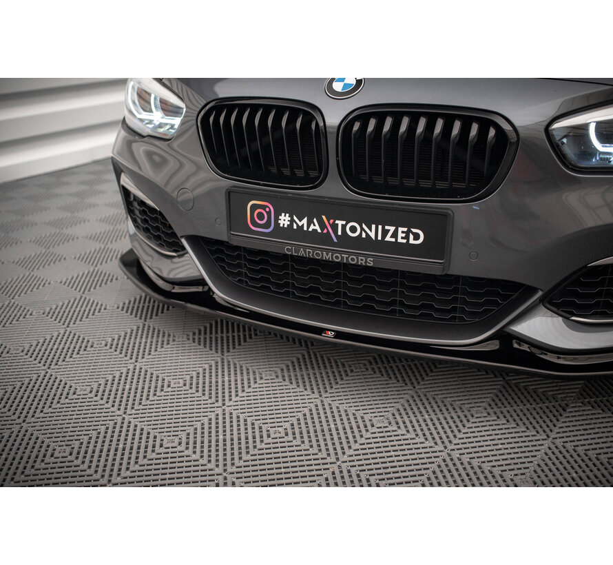 Maxton Design FRONT SPLITTER V.3 passend voor BMW 1 F20/F21 M-POWER