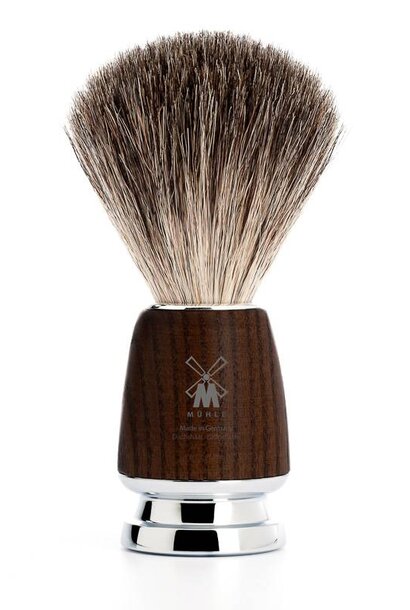 Shaving brush badger hair - Ash wood