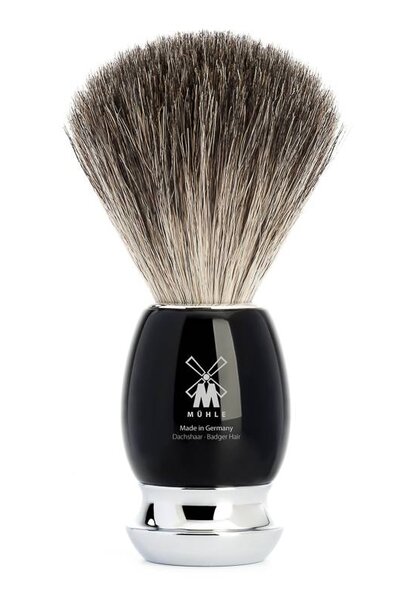 Shaving brush badger hair - Black