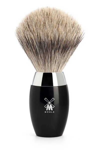 Shaving brush badger hair - Black