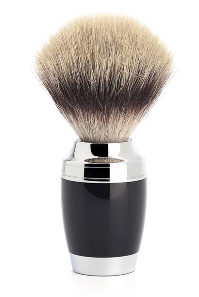 Shaving brush synthetic hair - Black