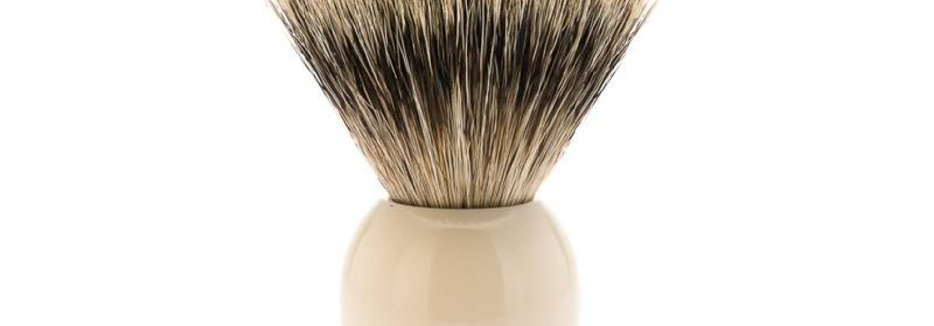 Scheerkwast Silvertip Dassenhaar - Ivoor