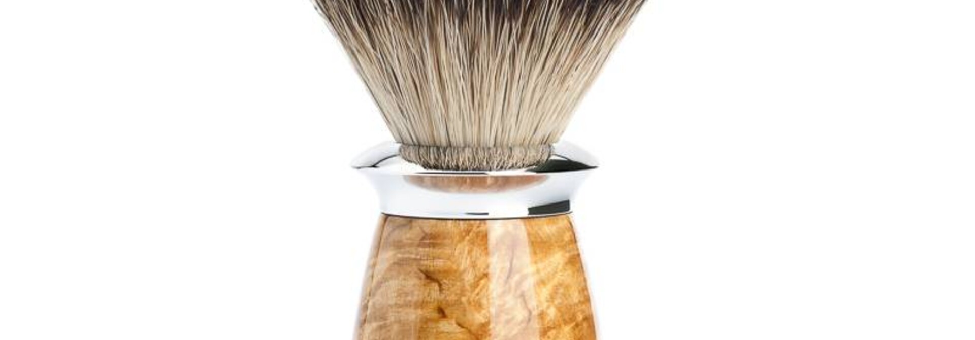 Scheerkwast Silvertip Dassenhaar - Maserbirke