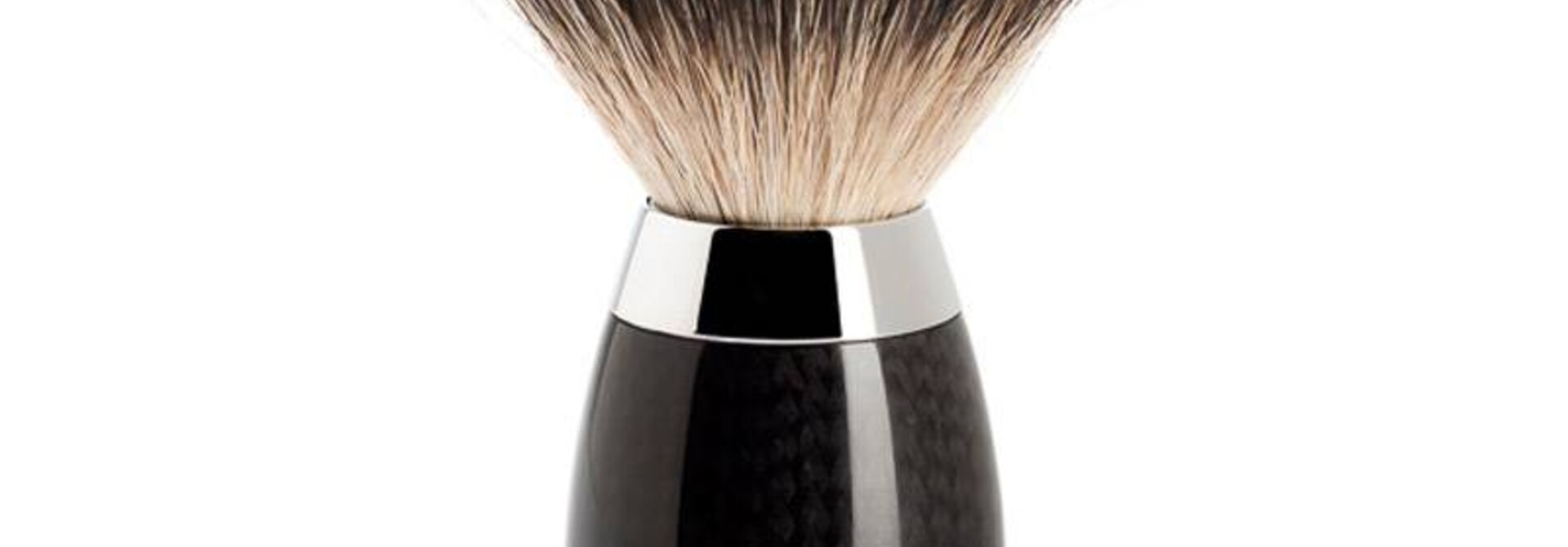 Scheerkwast Silvertip Dassenhaar - Carbon