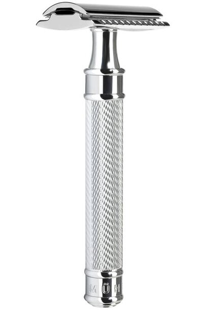 Sicherheitsrasierer geschlossener Kamm - Chrom