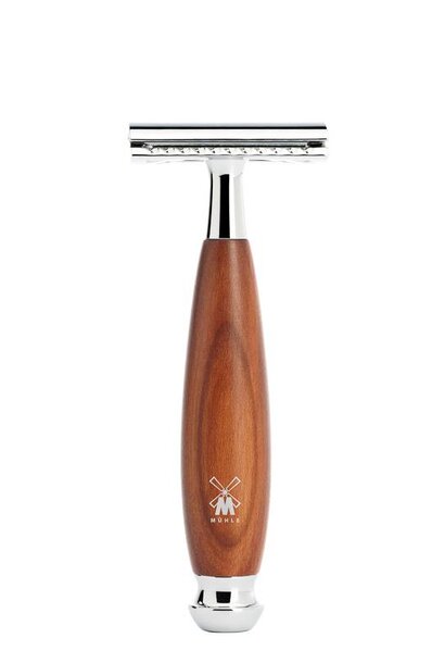 Safety razor gesloten kam - Pruimenhout