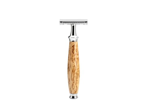 MÜHLE Safety Razor - Maserbirke Gesloten Kam