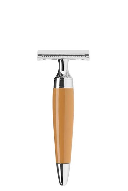 Safety razor closed comb - Butterscotch