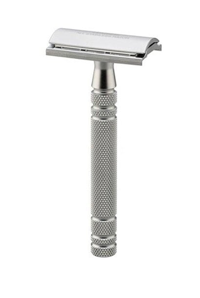 Safety Razor - Mat Chroom Gesloten Kam