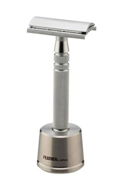 Safety Razor - Mat Chroom Gesloten Kam