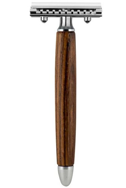 Safety Razor - Zebrano Gesloten Kam