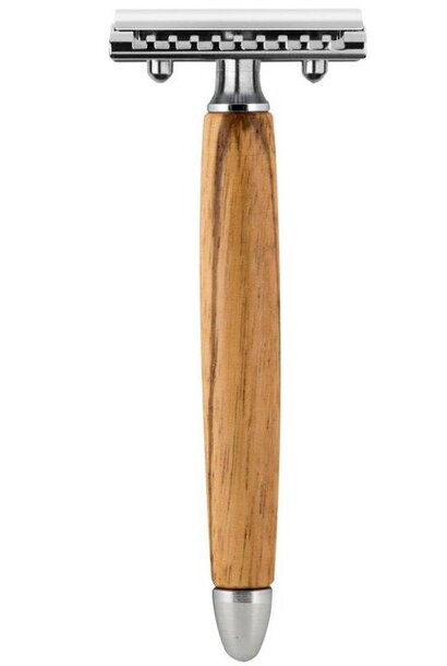 Safety Razor - Olijfhout Gesloten Kam