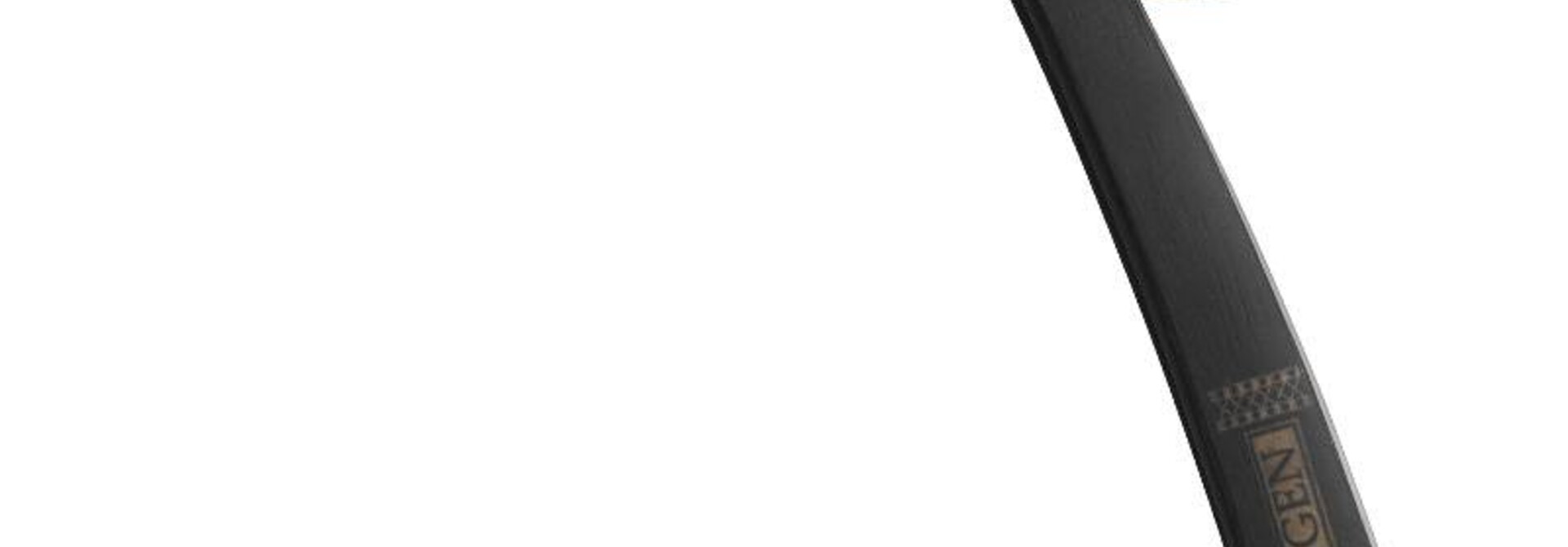 Open scheermes 6/8" Ebbenhout - Bismarck