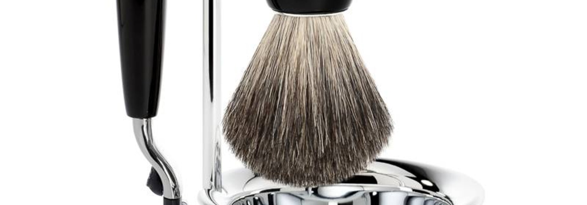 Scheerset Rytmo 4-delig - Zwart - Mach3®