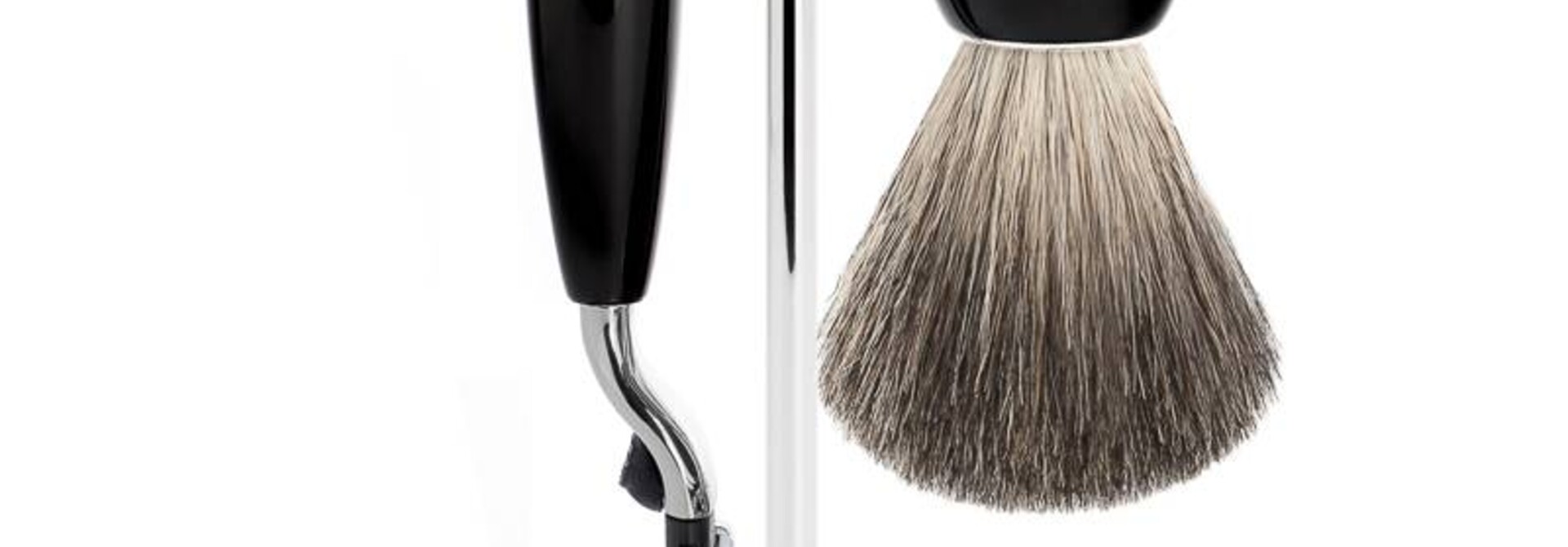 Scheerset Vivo 3-delig - Zwart - Mach3®