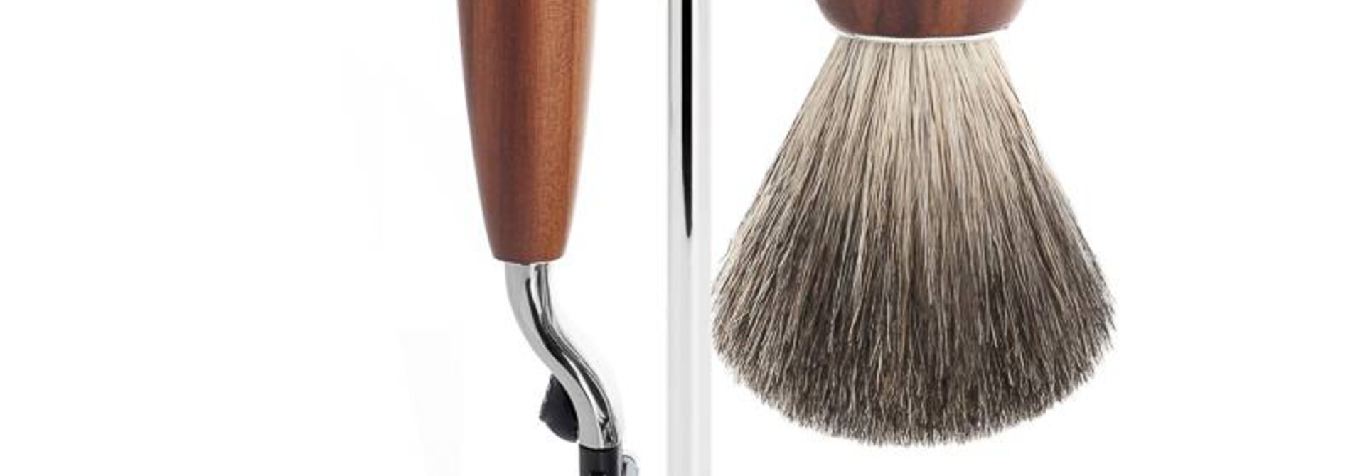 Scheerset Vivo 3-delig - Pruimenhout - Mach3®