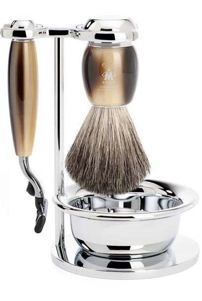 Scheerset Vivo - Hoornbruin - Mach3® - Dashaar