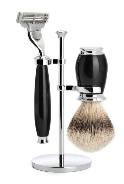 Scheerset Purist - Zwart - Mach3® - Dashaar