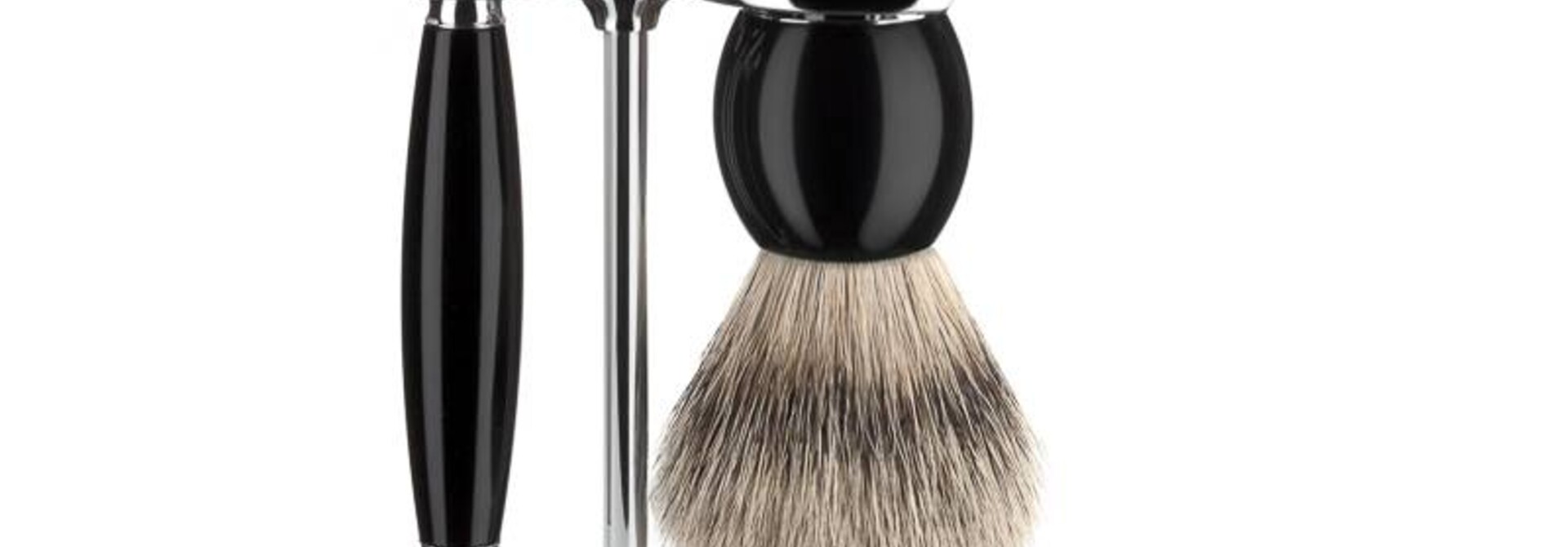 Scheerset Sophist 3-delig - Zwart - Mach3®