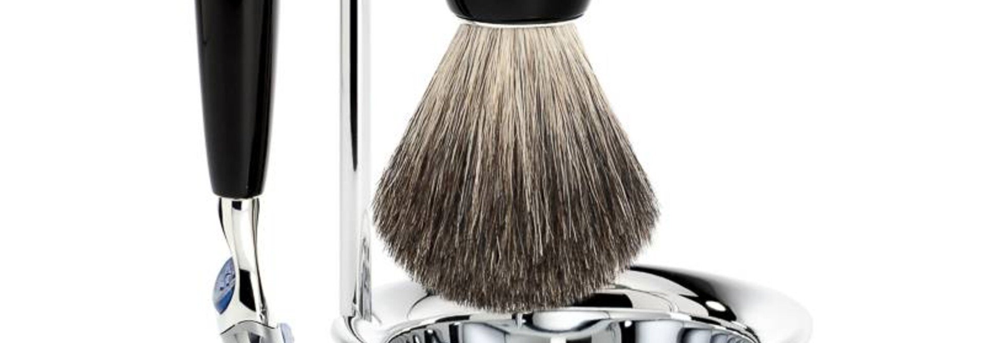 Scheerset Rytmo 4-delig - Zwart - Fusion®