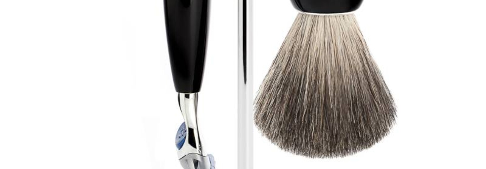 Scheerset Vivo 3-delig - Zwart - Fusion®