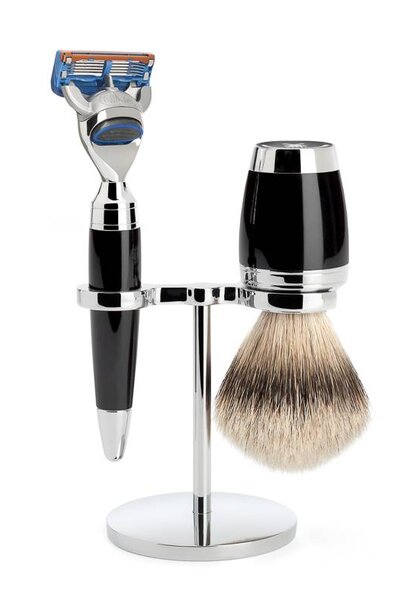 Rasierset Fusion® und Dachshaar - Schwarz