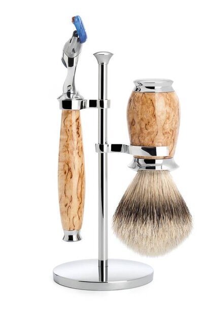 Shaving set Fusion® and badger hair - Masterbirch