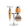 MÜHLE Scheerset Stylo 3-delig - Butterscotch - Saf.Razor