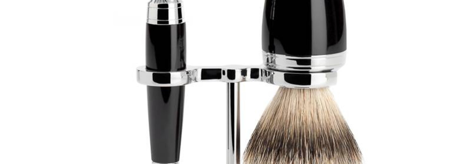 Scheerset Stylo 3-delig - Zwart - Saf.Razor