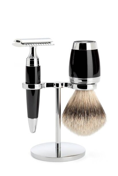 Scheerset Safety razor en Dashaar - Zwart