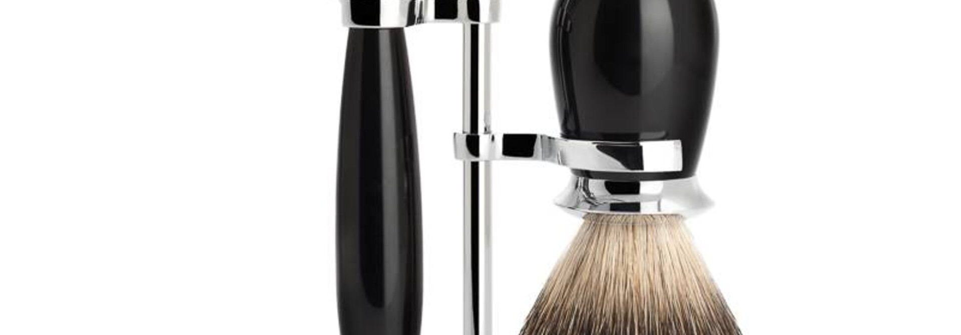 Scheerset Purist 3-delig - Zwart - Saf.Razor