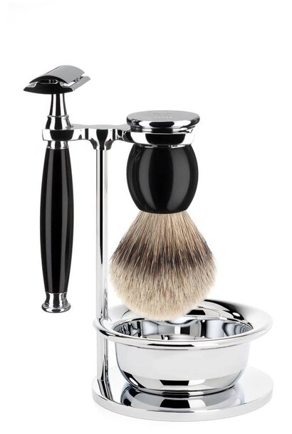Scheerset Safety razor en Dashaar - Zwart