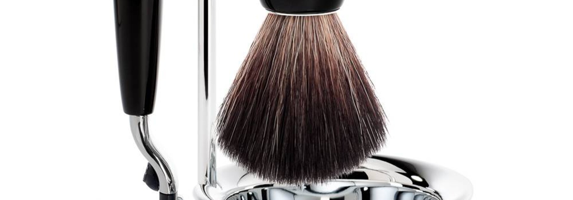 Scheerset Rytmo 4-delig - Zwart - Mach3®