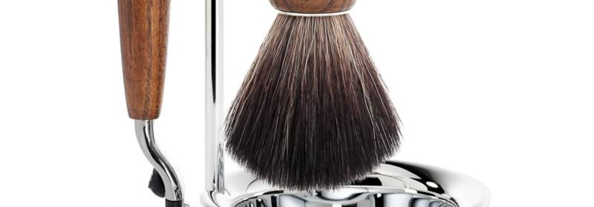 Scheerset Rytmo 4-delig - Essenhout - Mach3®