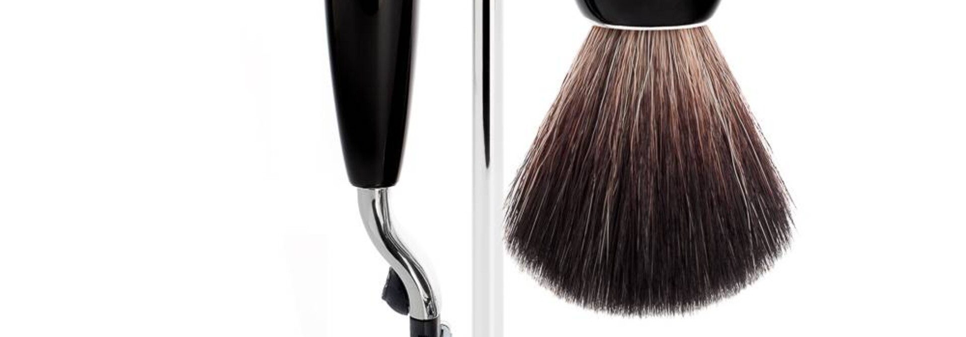 Scheerset Vivo 3-delig - Zwart - Mach3®