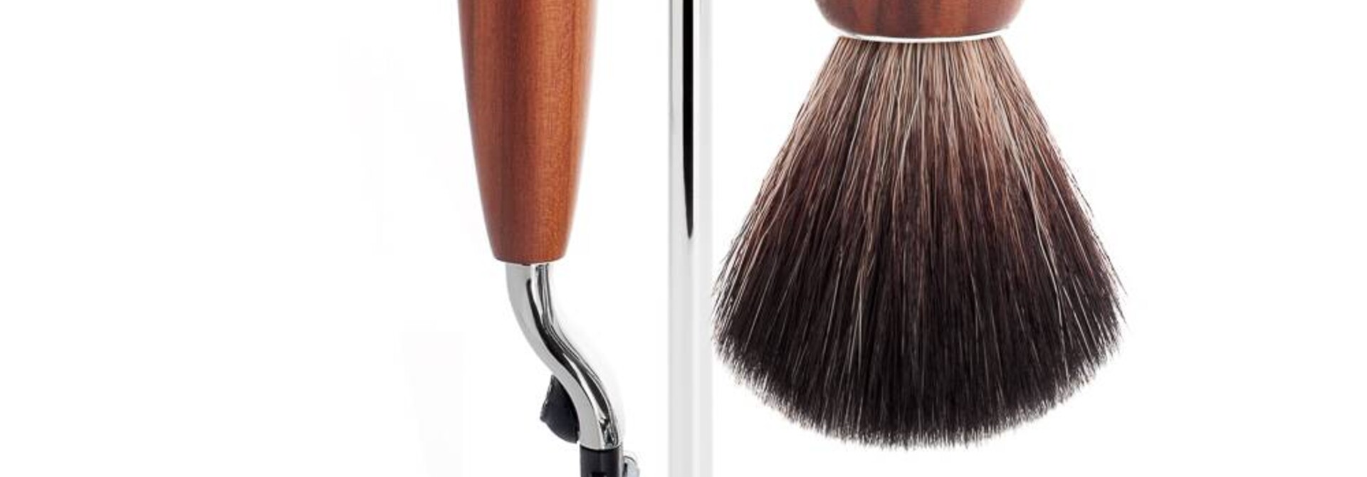 Scheerset Vivo 3-delig - Pruimenhout - Mach3®