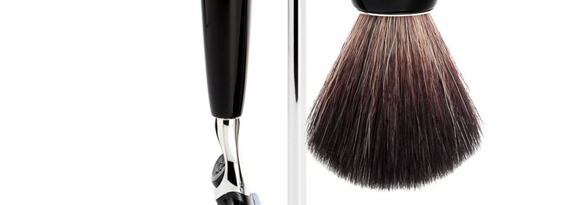 Scheerset Rytmo 3-delig - Zwart - Fusion®