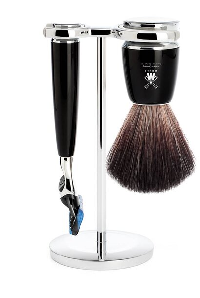 Scheerset Fusion® en Synthetisch haar - Zwart