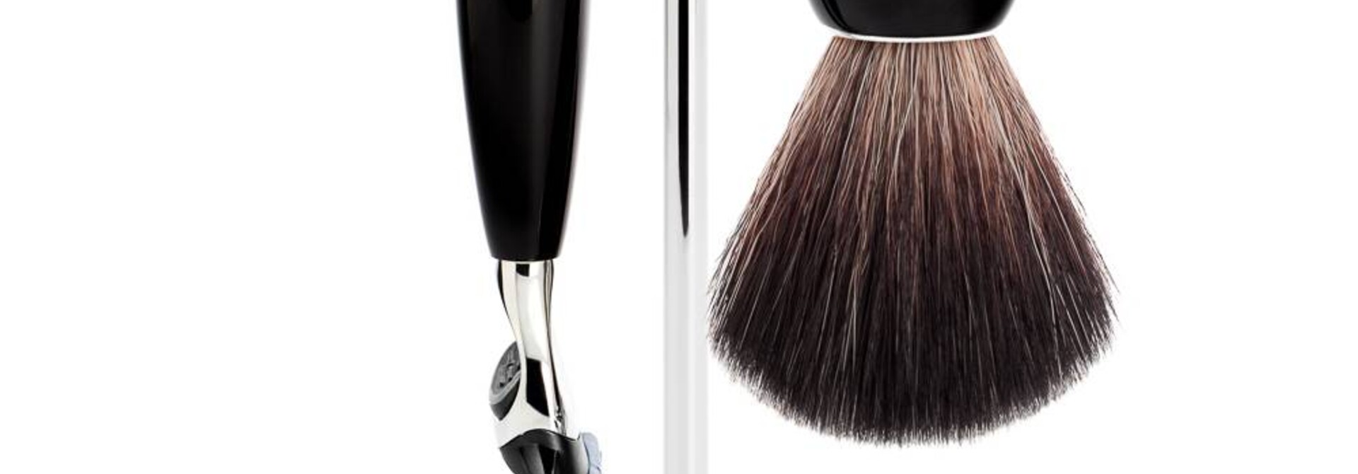 Scheerset Vivo 3-delig - Zwart - Fusion®